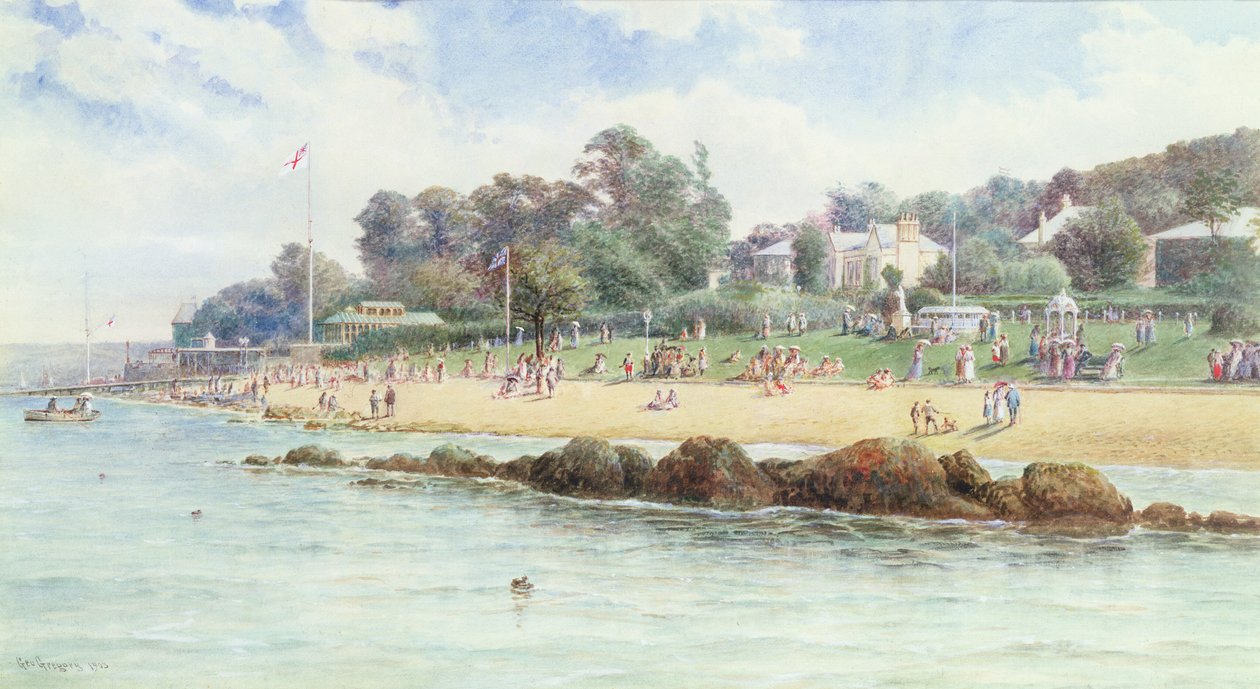 Cowes, Isle of Wight, 1903 av George Gregory