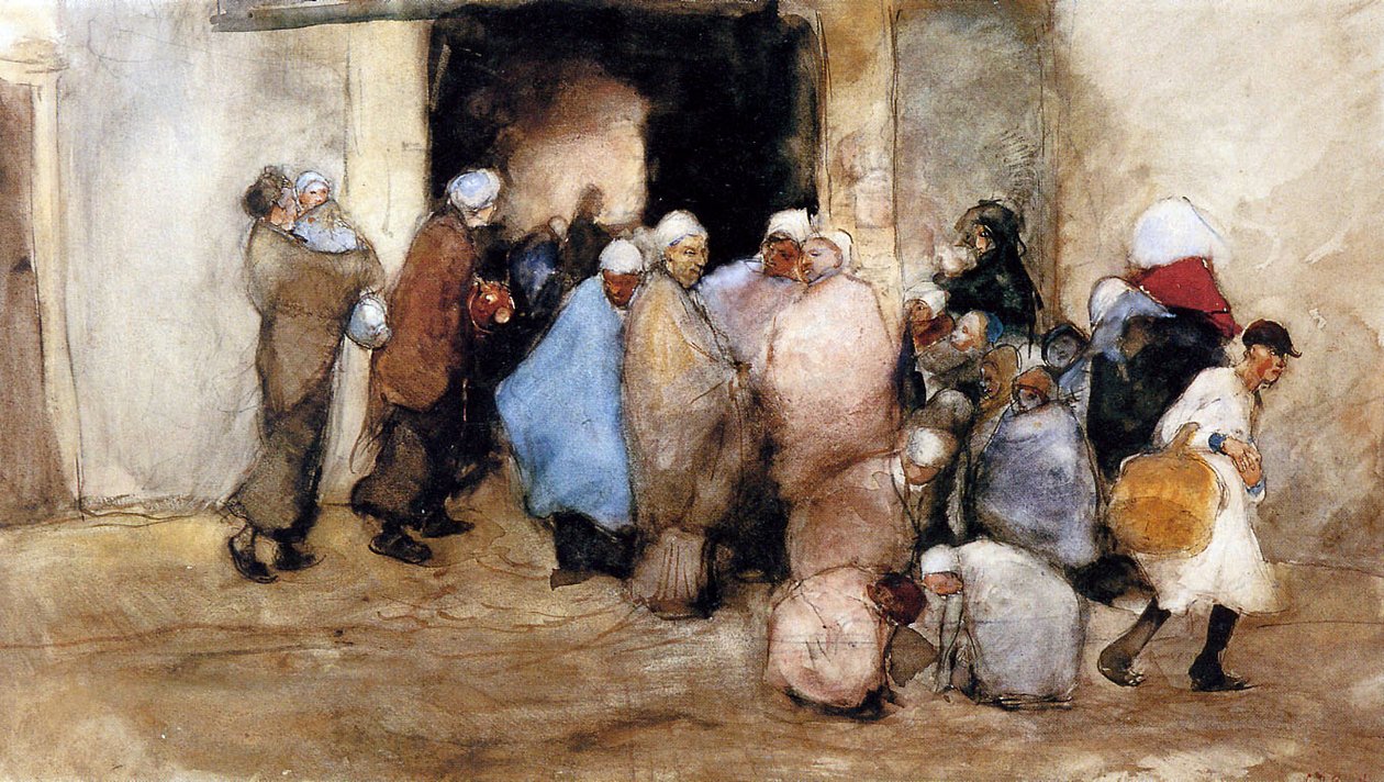 Distribusjon av suppe av George Hendrik Breitner