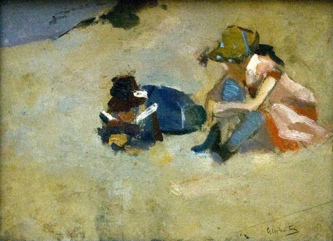 Barn i DonauNederlands: Kinderen in het duinn av George Hendrik Breitner