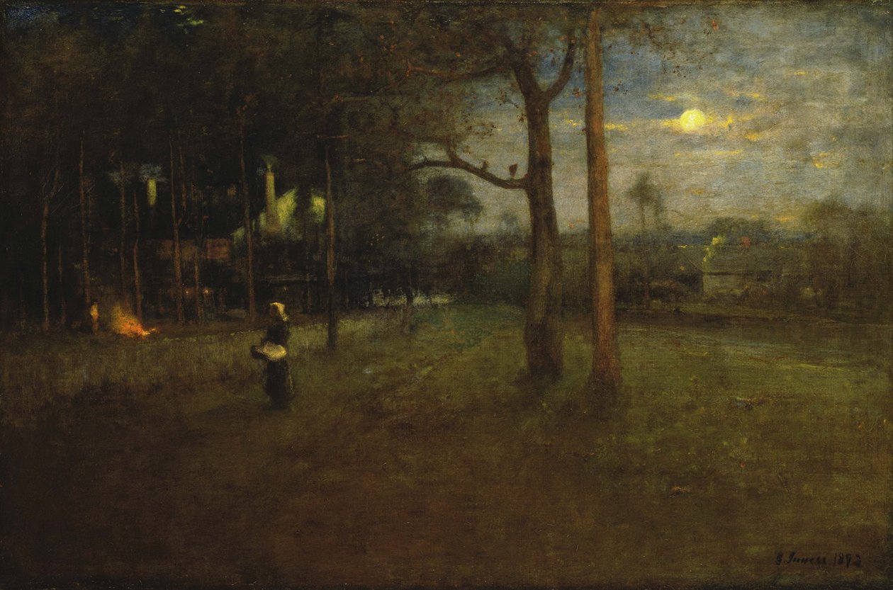 Moonlight, Tarpon Springs av George Inness