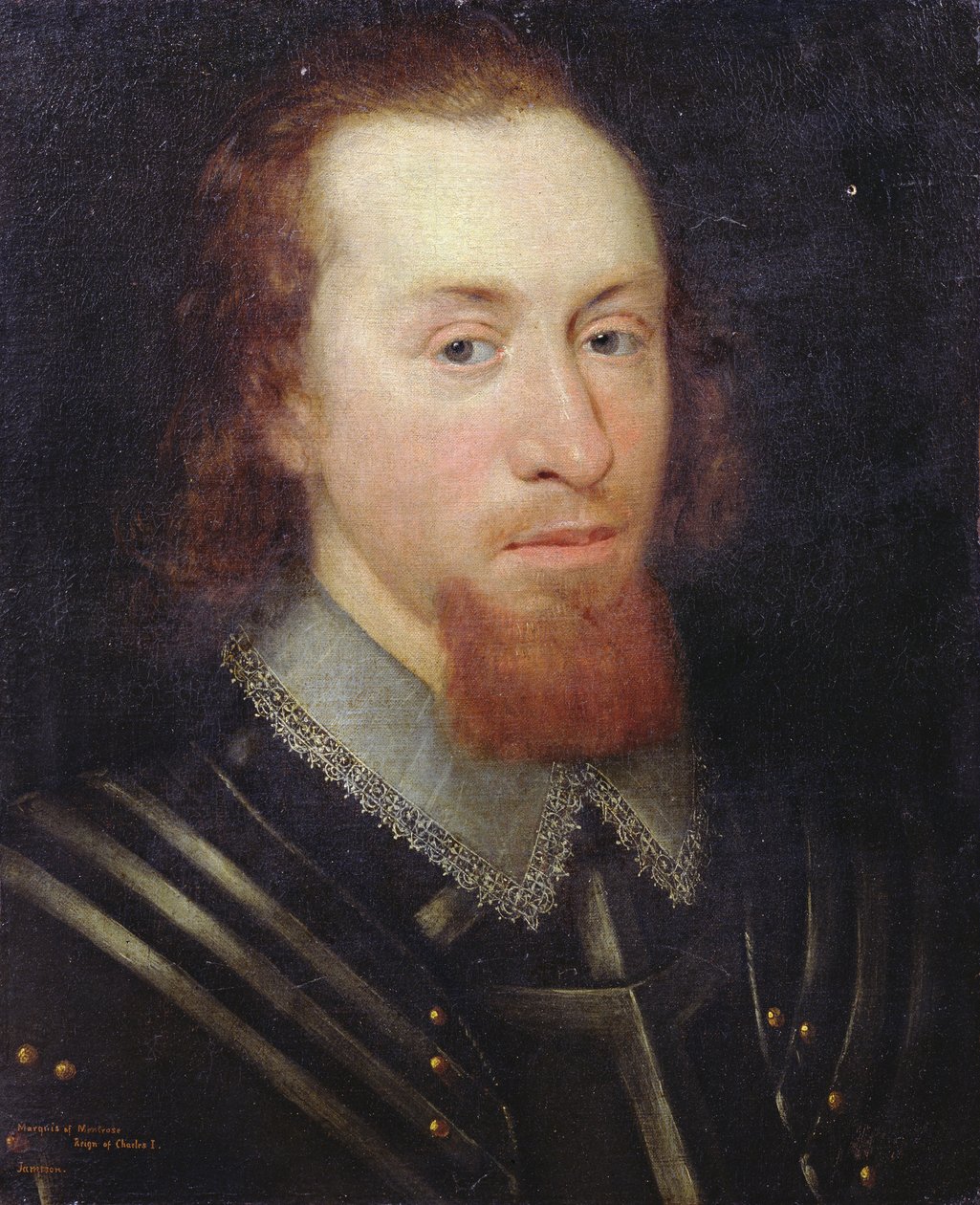 Portrett av James Graham, markis av Montrose, ca. 1640 av George Jamesone