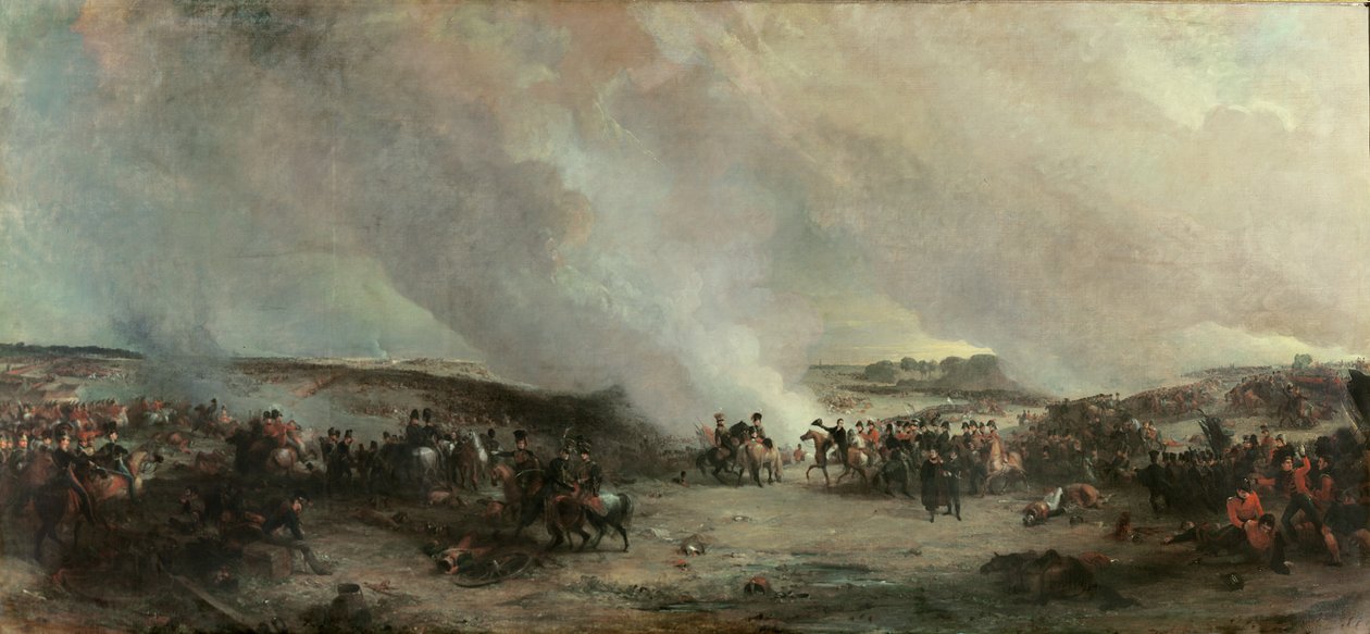 Slaget ved Waterloo, 1815 av George Jones