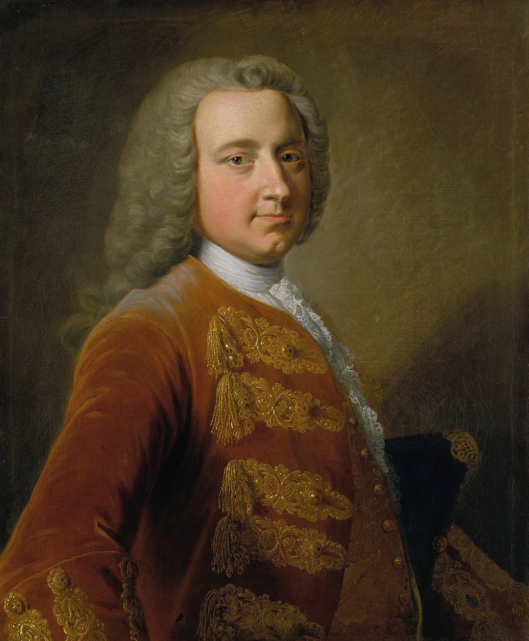 Portrett av en mann av George Knapton
