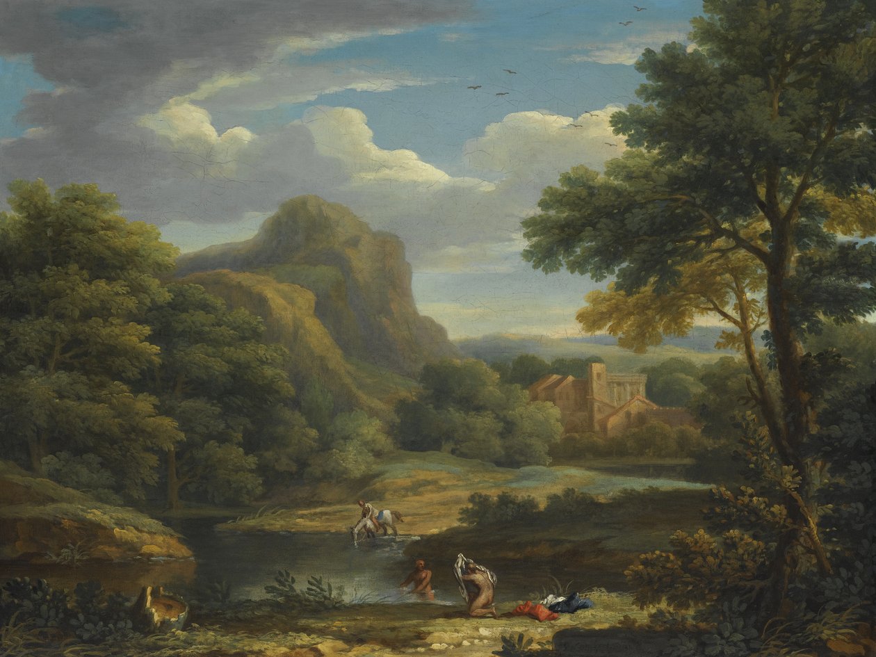 Fjelllandskap av George Lambert