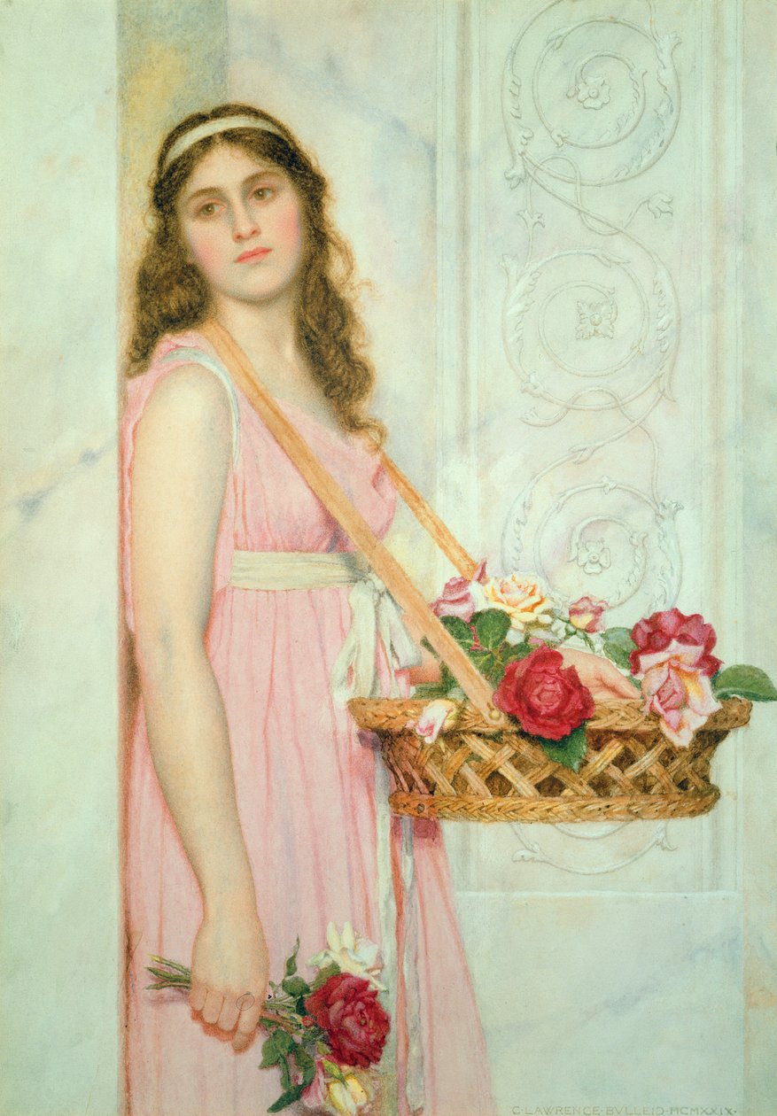 Blomsterselgeren, 1929 av George Lawrence Bulleid