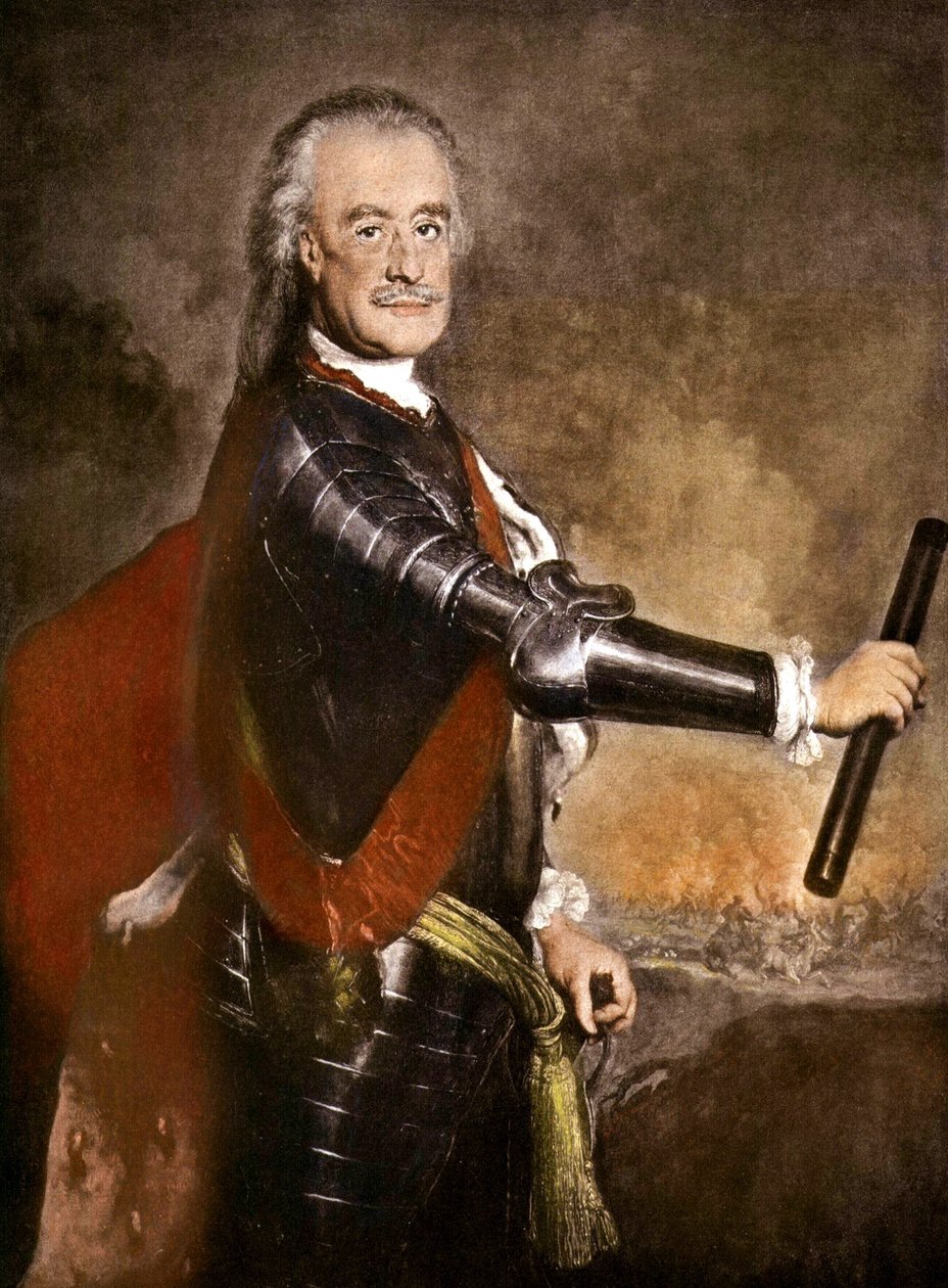 Leopold av Anhalt-Dessau (1676–1747) av George Lisiewski