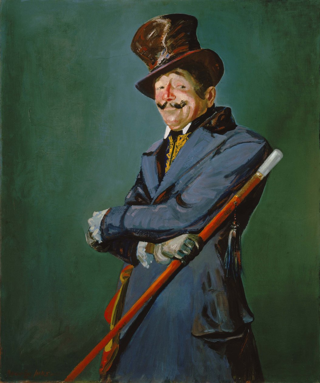 Otis Skinner som oberst Philippe Bridau av George Luks