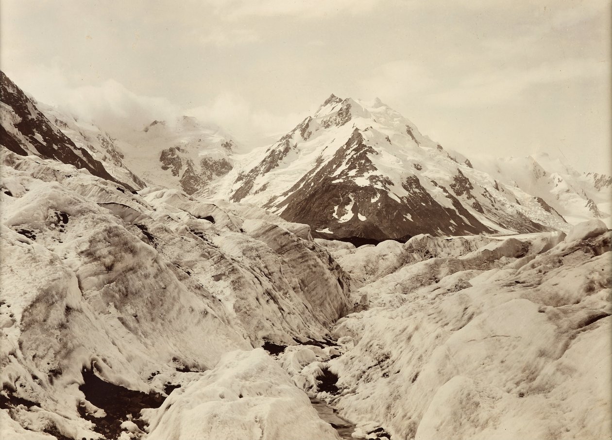 Mount De La Beche fra Tasmanbreen av George Moodie
