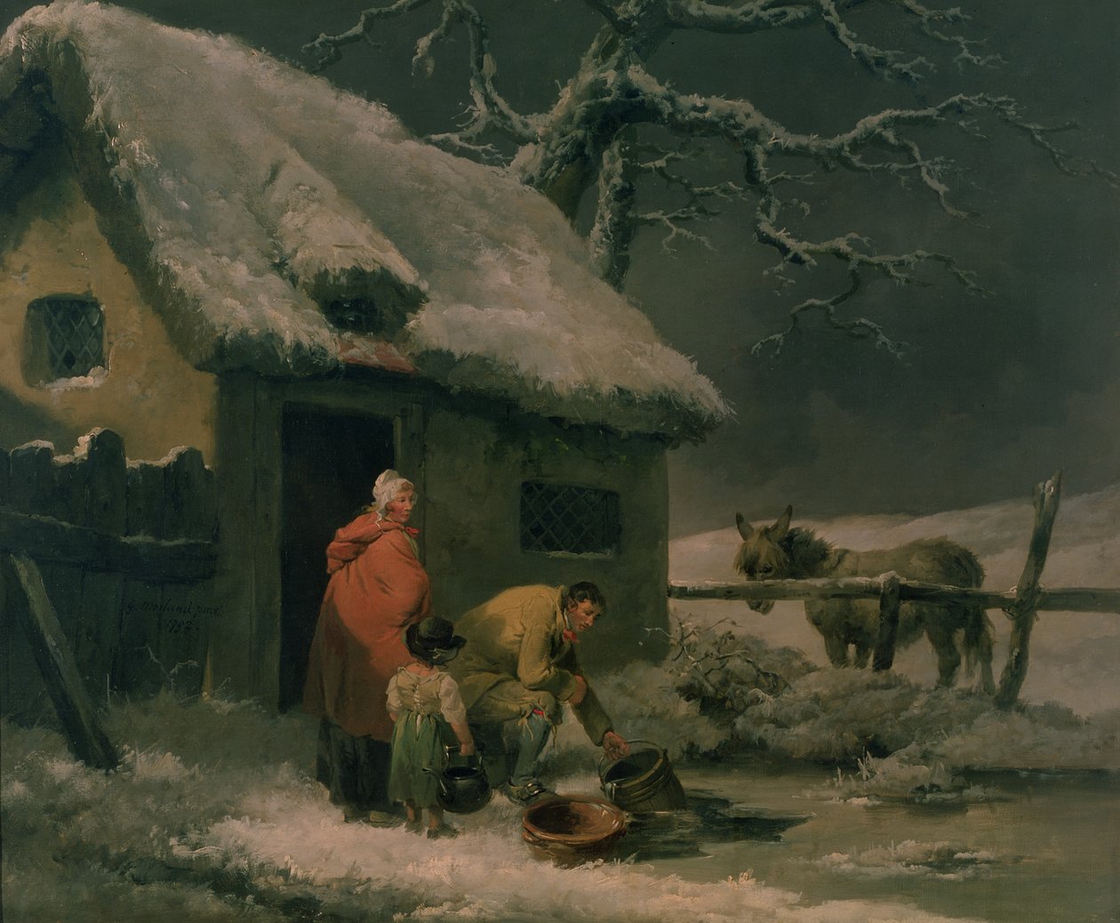 Bryte isen av George Morland