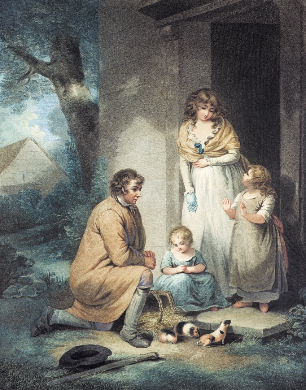 Marsvin, gravert av Thomas Gaugain (1748-1812), pub. av T. Philipe, 1796 (stippgravering) (par 125547) av George Morland