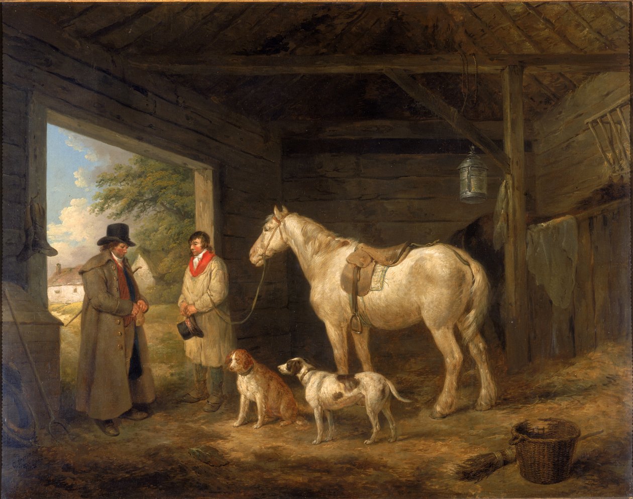 Å betale Ostler av George Morland