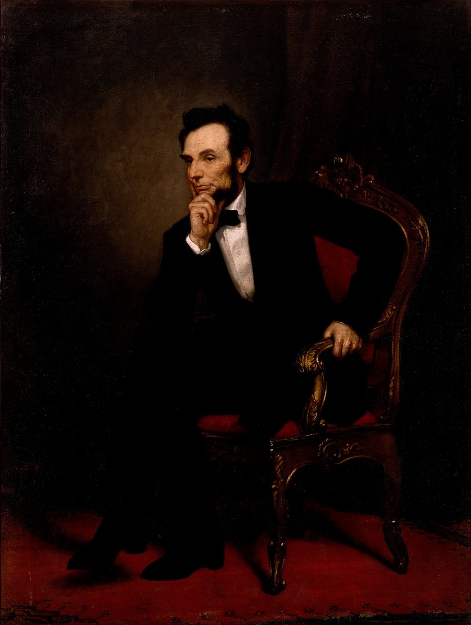 Abraham Lincoln av George Peter Alexander Healy