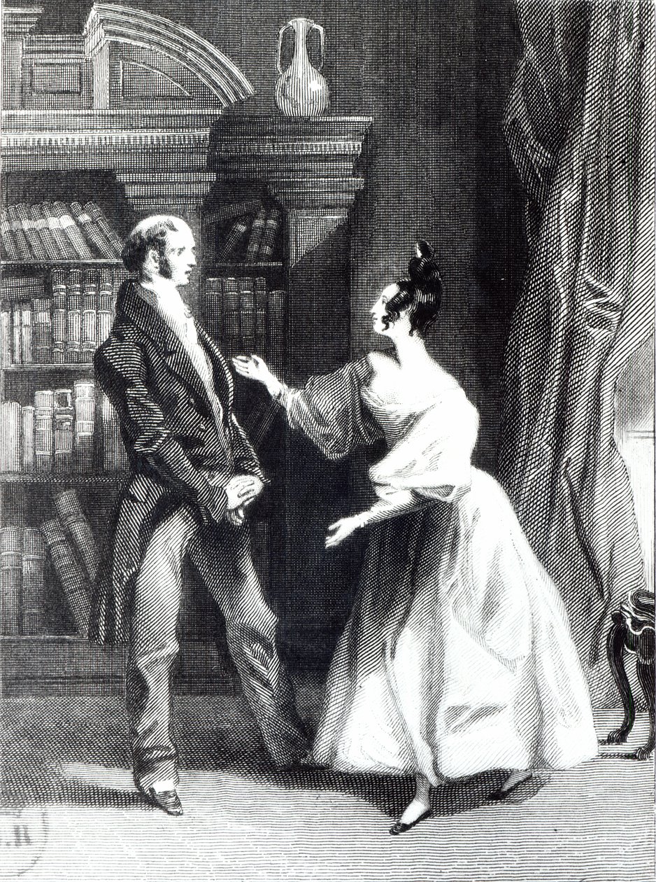 «Hun fortalte ham hva Mr Darcy frivillig hadde gjort for Lydia. Han hørte henne med forbauselse