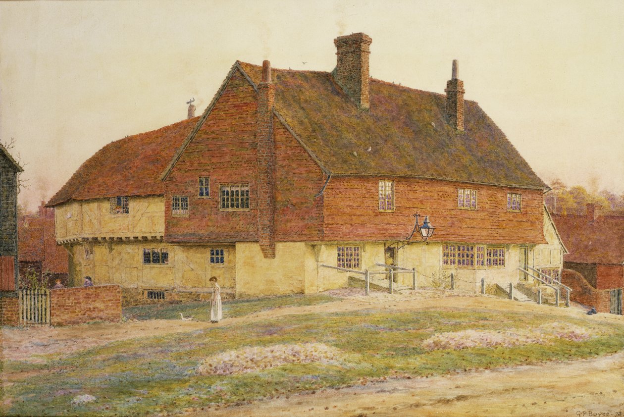 The Crown Inn i Chiddingfold av George Price Boyce
