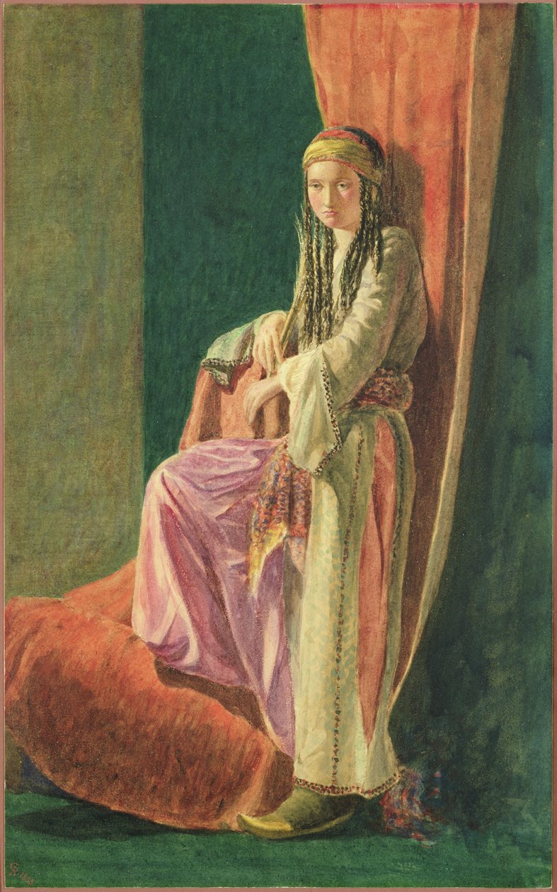 Tyrkisk jente av George Price Boyce