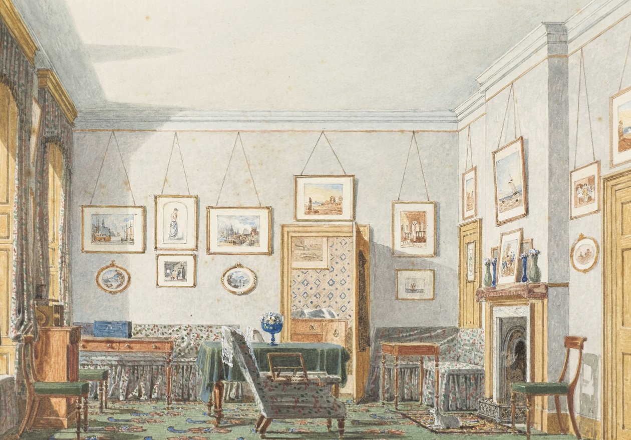 George James Drummonds Room i Oxford, 1853 av George Pyne