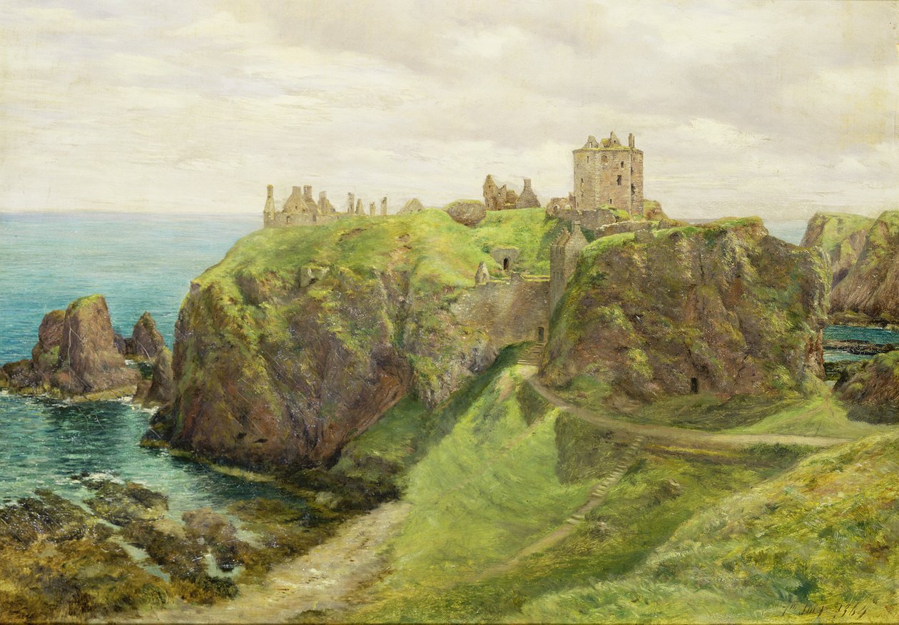 Dunnottar slott av George Reid