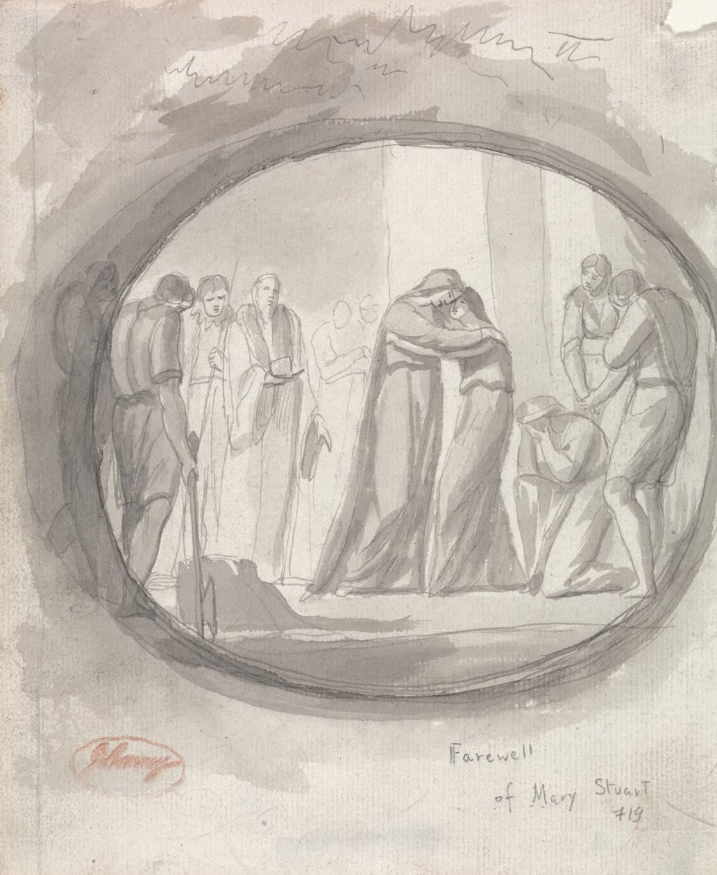 Farvel til Mary Stuart av George Romney