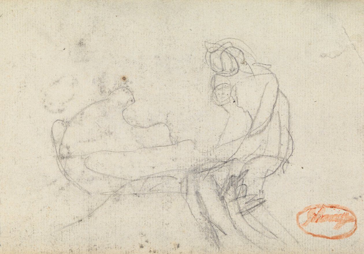 Figur Sammensetningsstudie 13 av George Romney