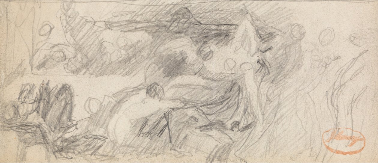 Figur Sammensetningsstudie 26 av George Romney