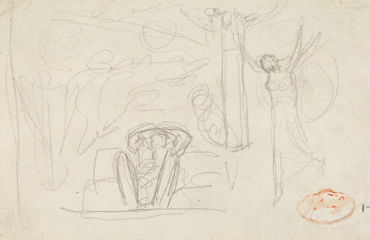 Figur Sammensetningsstudie 38 av George Romney