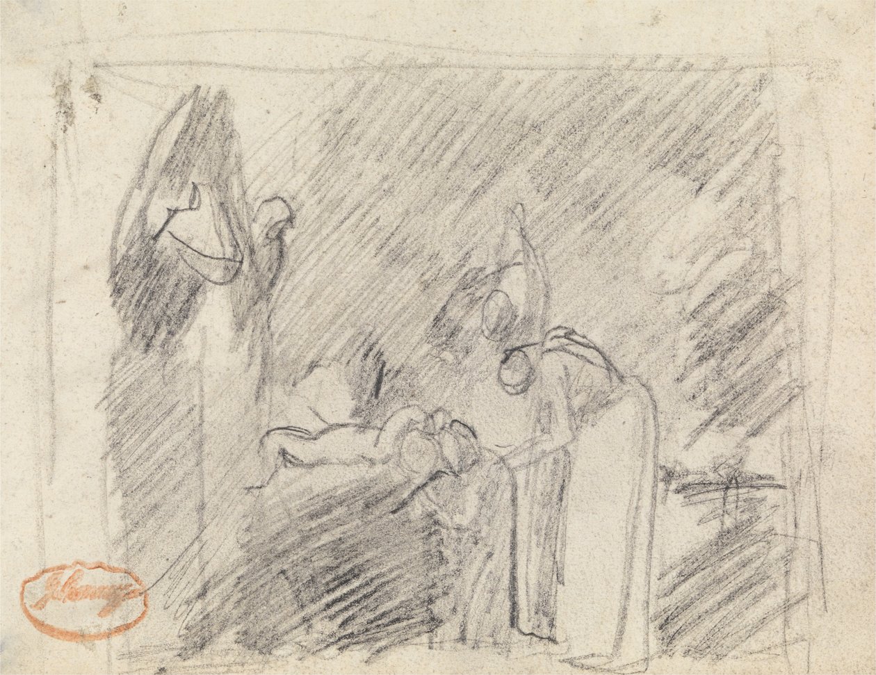 Figurkomposisjonsstudie 42 av George Romney