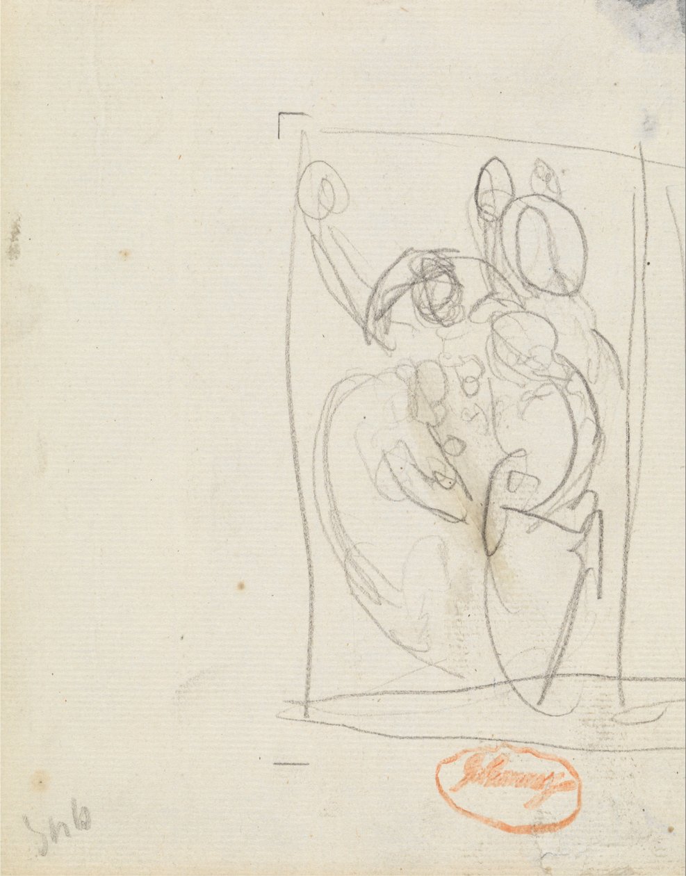 Figurkomposisjonsstudie 9 av George Romney