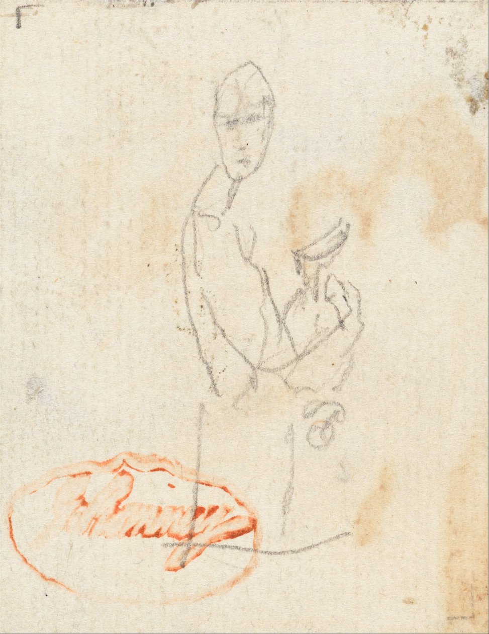 Figurstudie 2 av George Romney