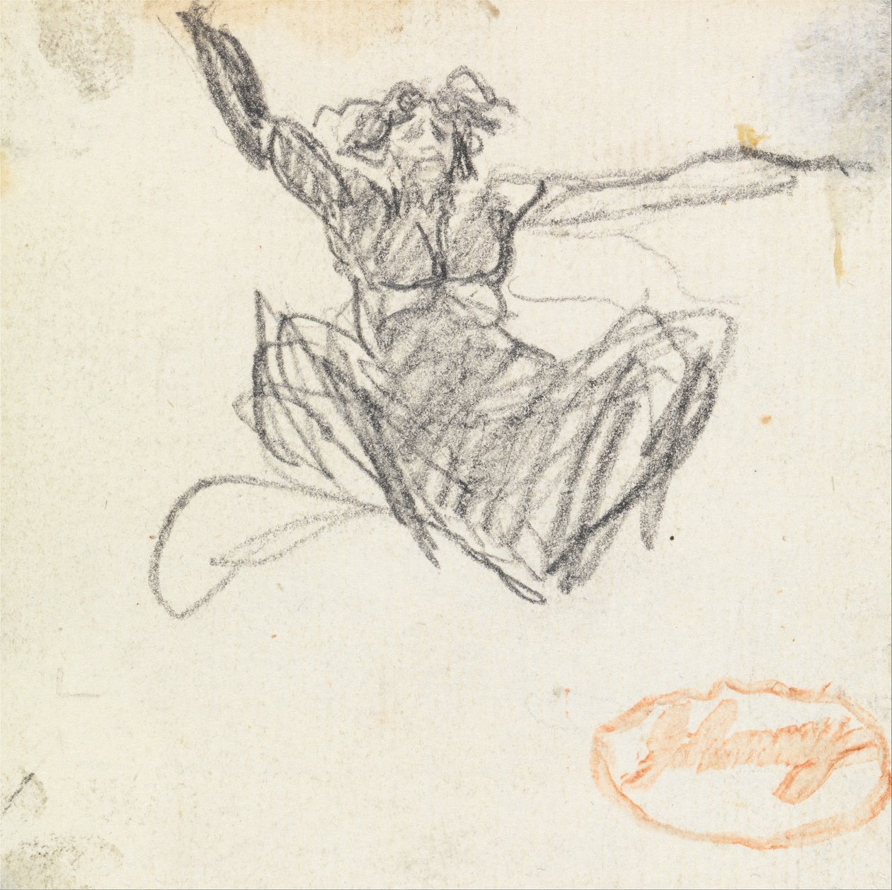 Figurstudie 7 av George Romney