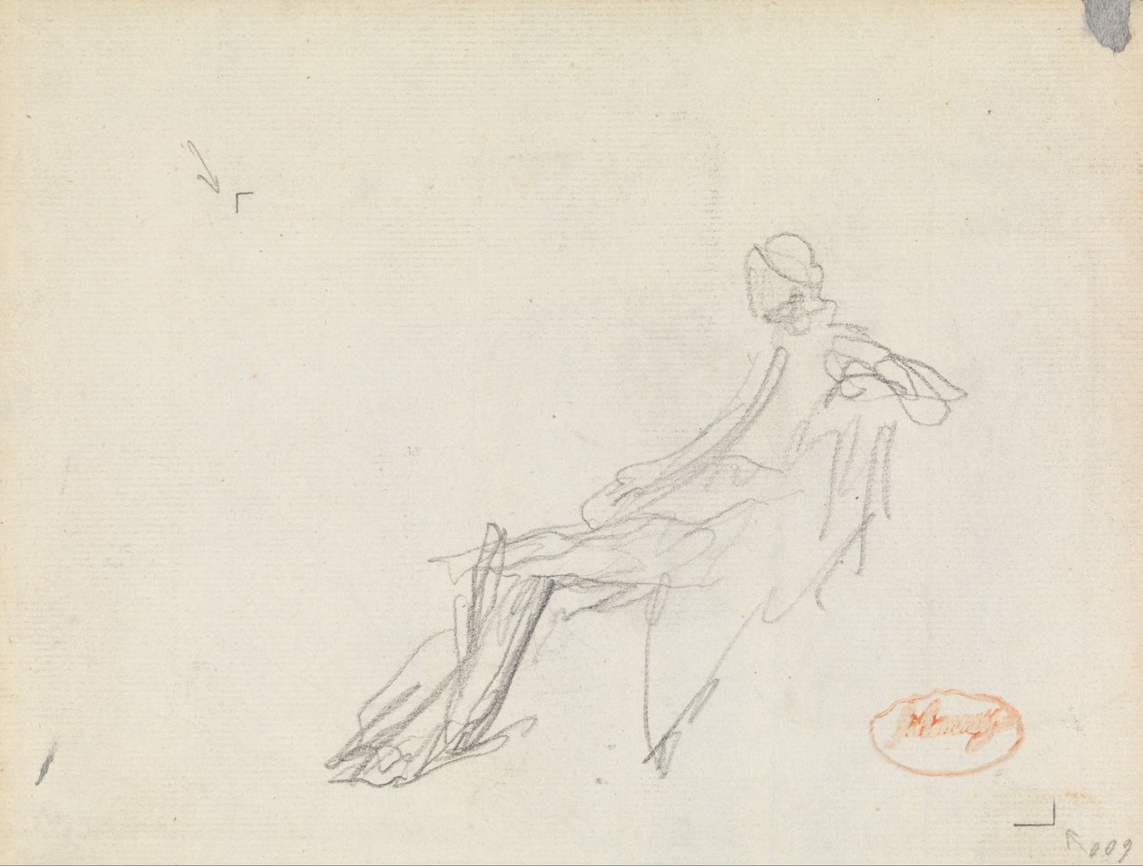 Figurstudie 9 av George Romney