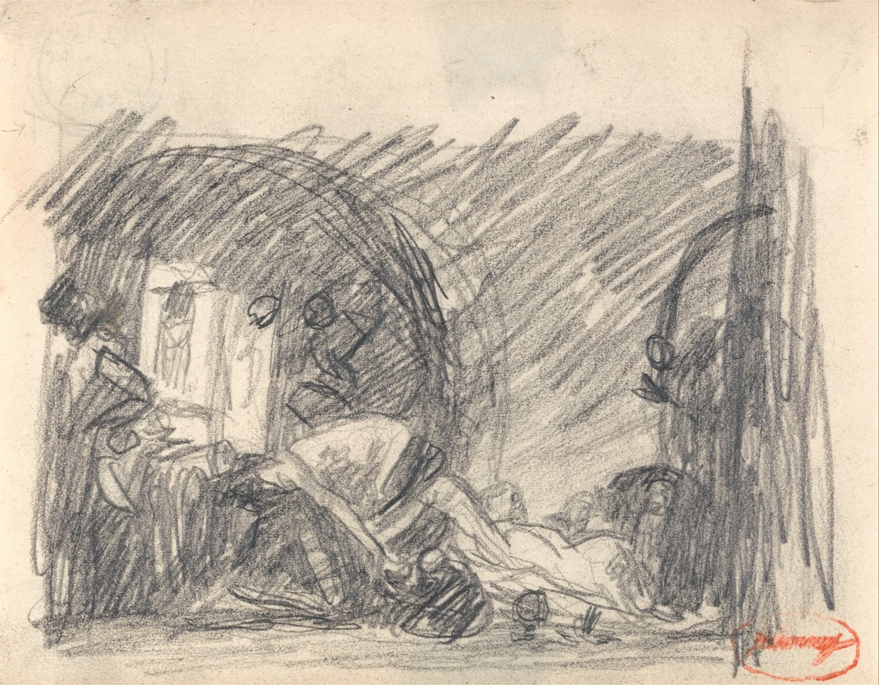 Howard besøker et fengsel av George Romney