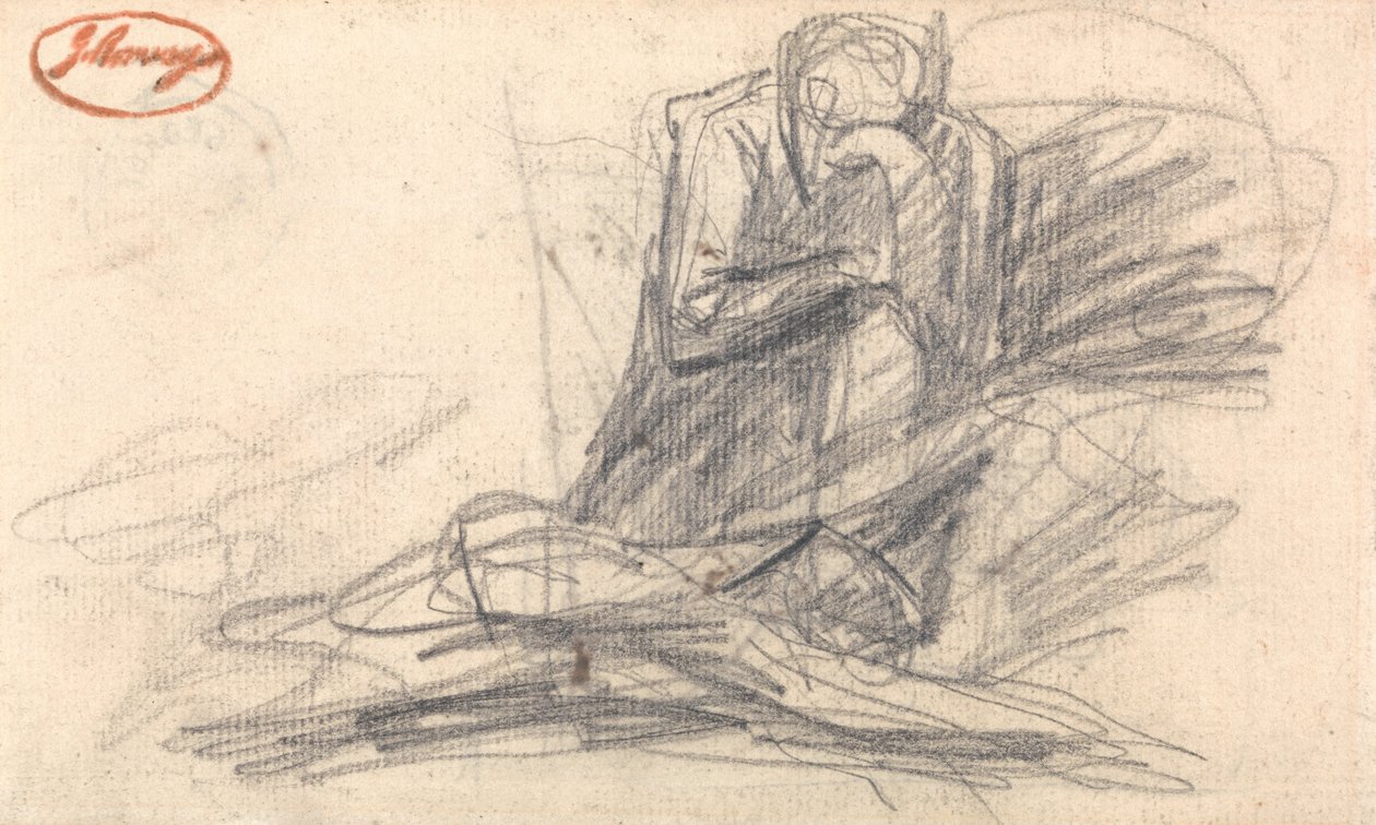 Knelende figur av George Romney