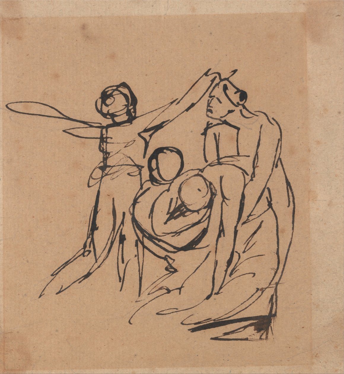 Sorgegruppe av George Romney