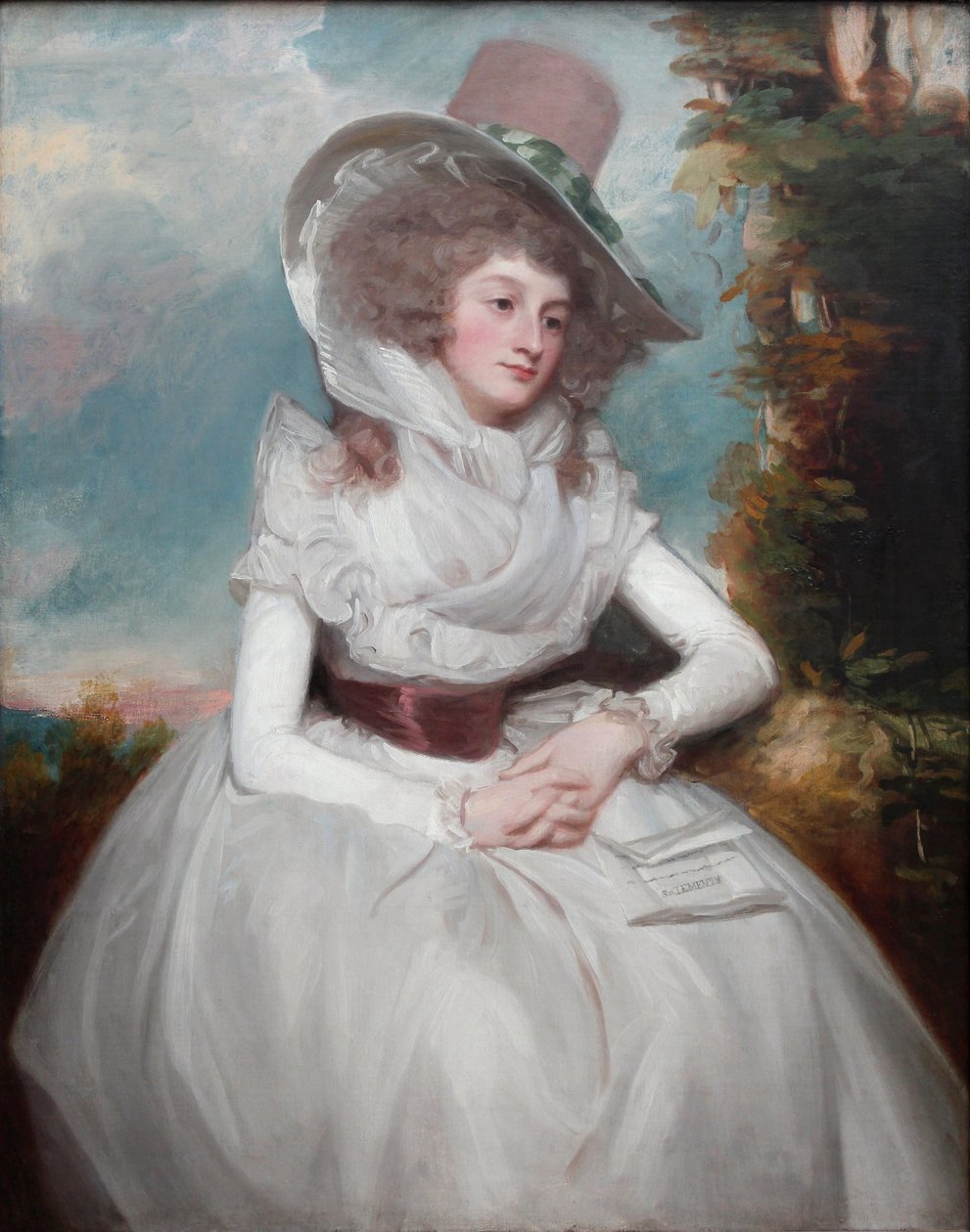 Portrett av Catherine Clemens av George Romney