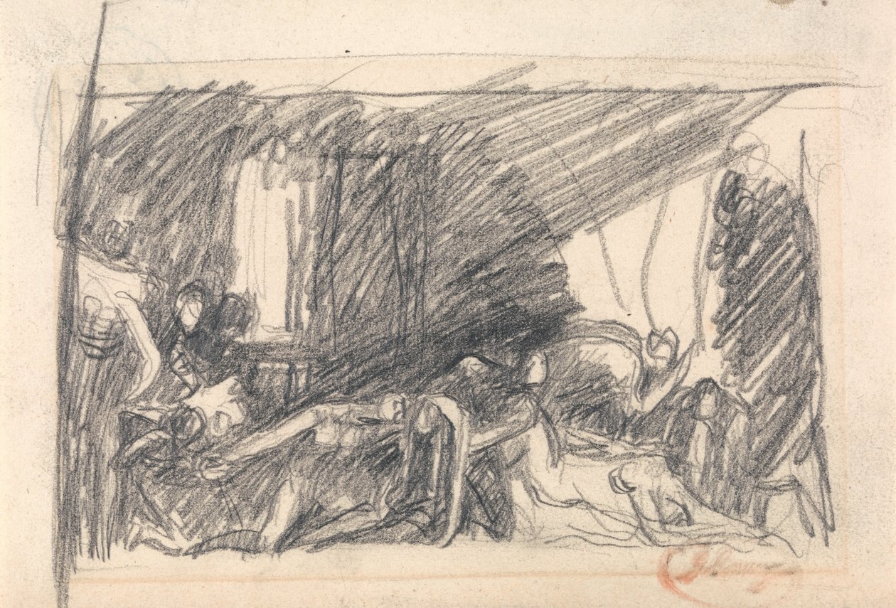 Fengsel scene av George Romney