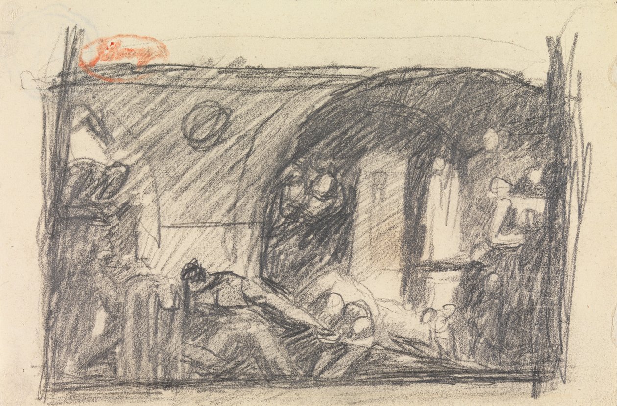 Fengsel scene av George Romney