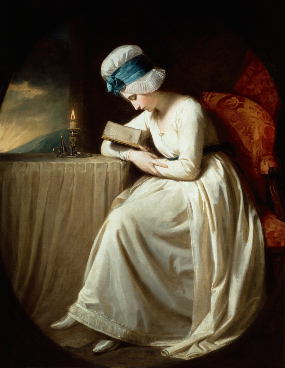 Serena-lesing, 1780-85 av George Romney