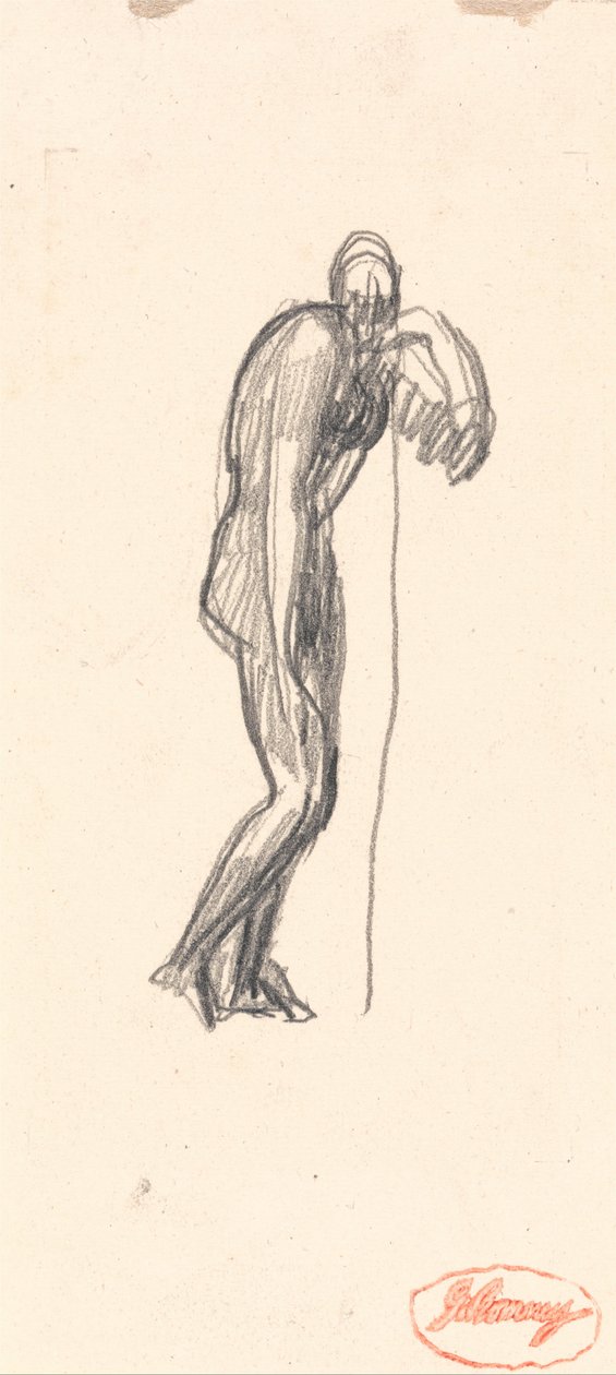 Stående figur av George Romney