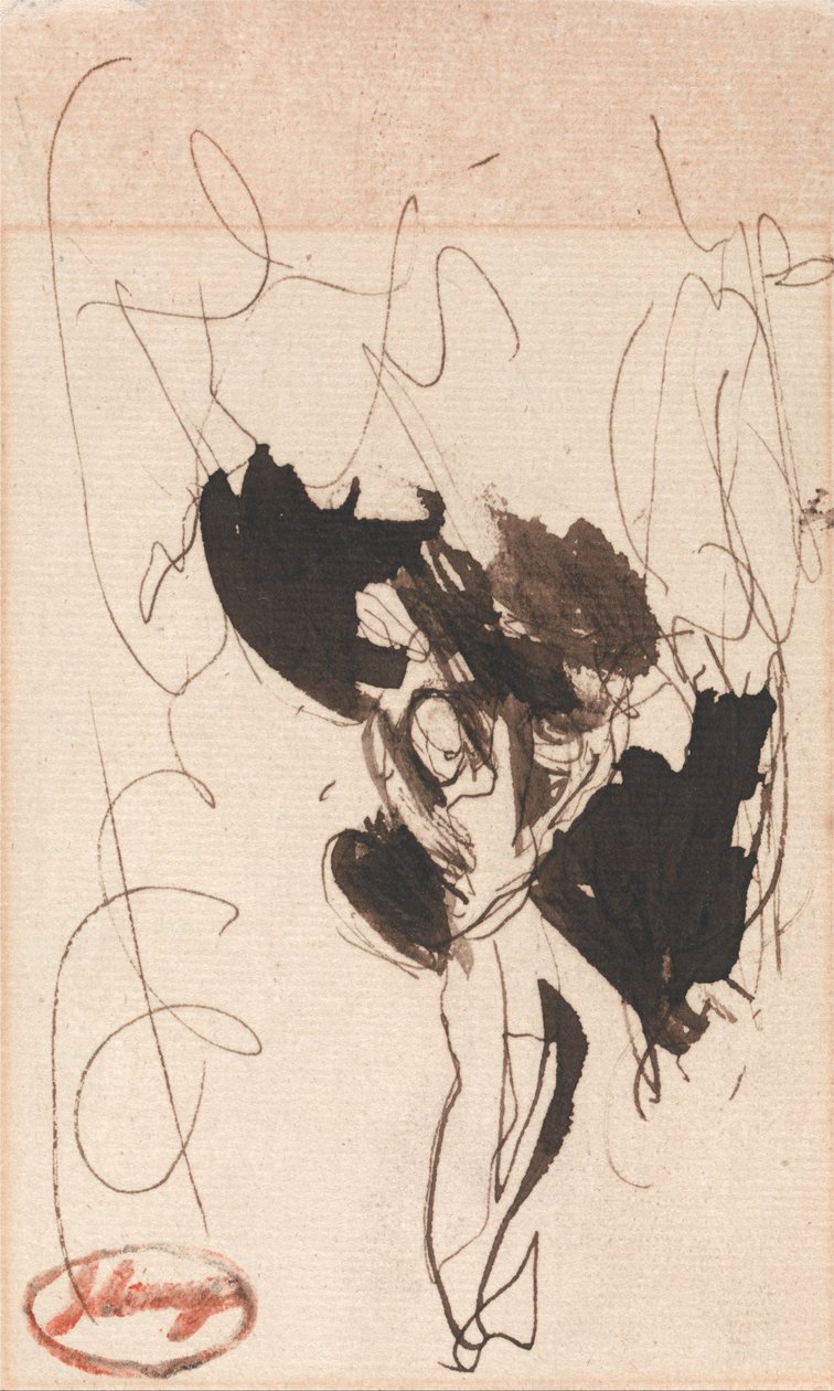Stående hannfigur av George Romney