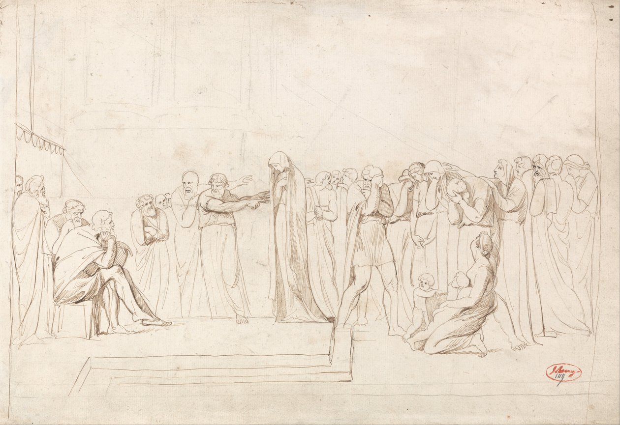 De eldres anklager om Susanna av George Romney