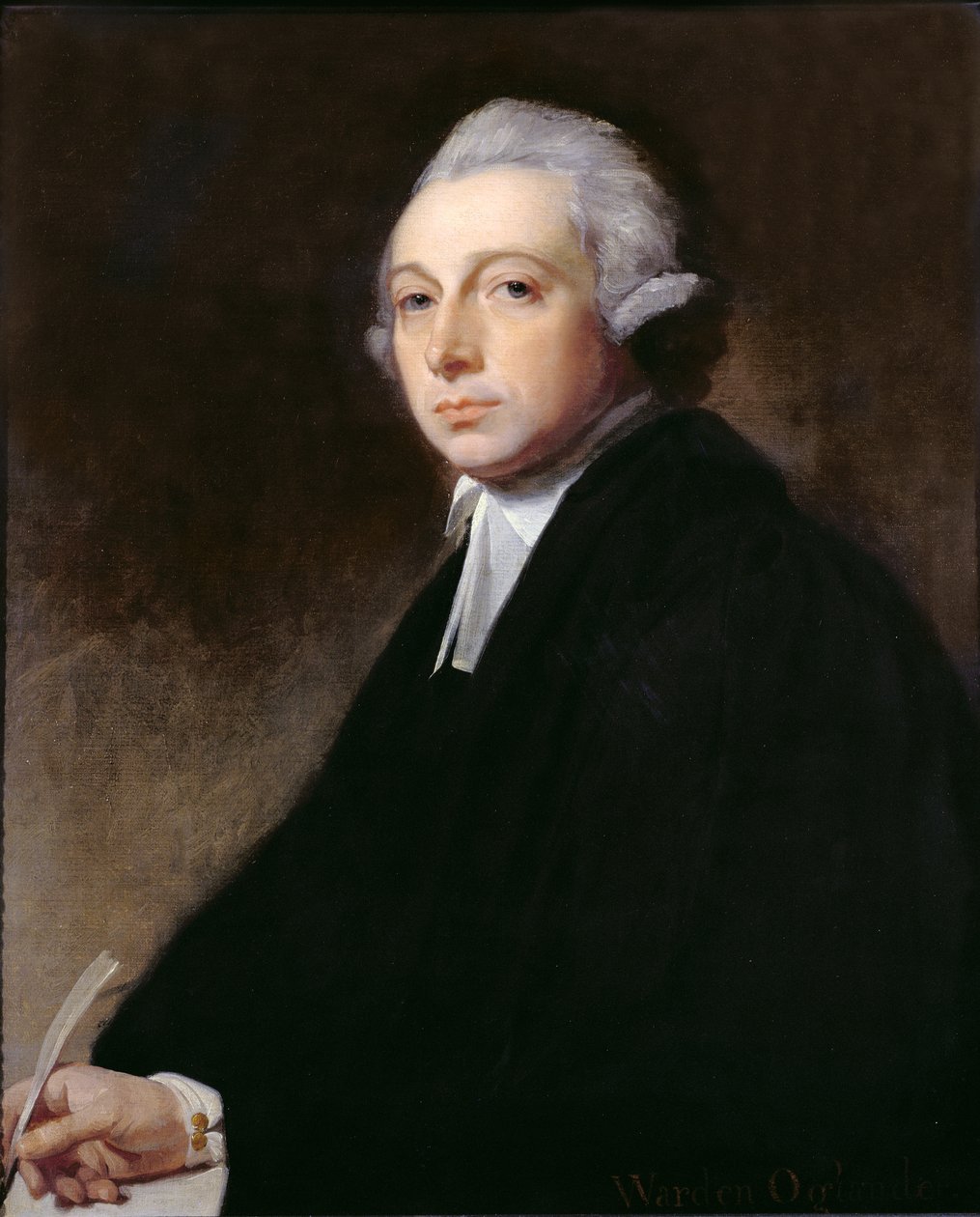 Vaktmester John W. Oglander av George Romney
