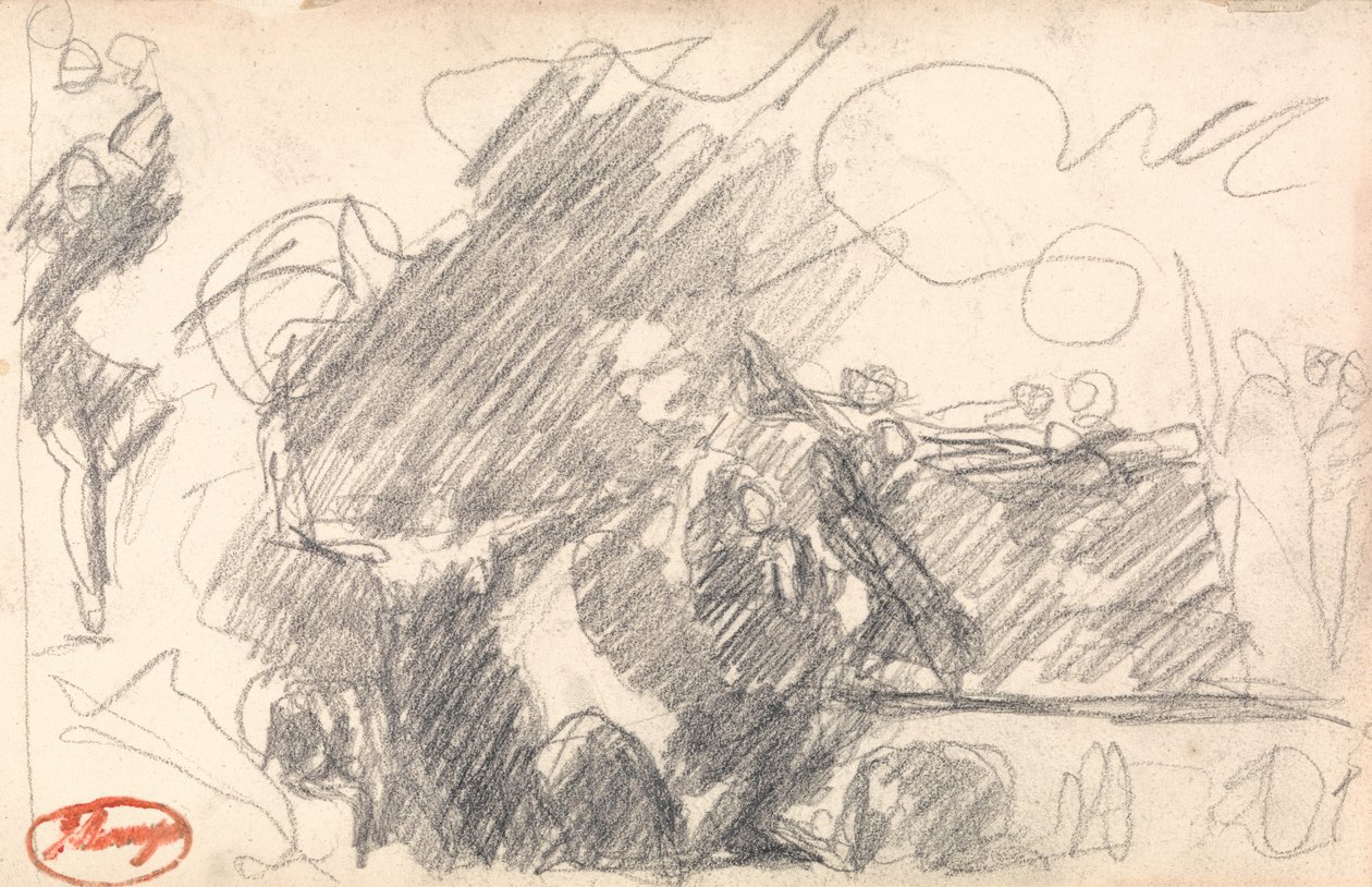 Witches Cavern- MacBeths andre besøk av George Romney
