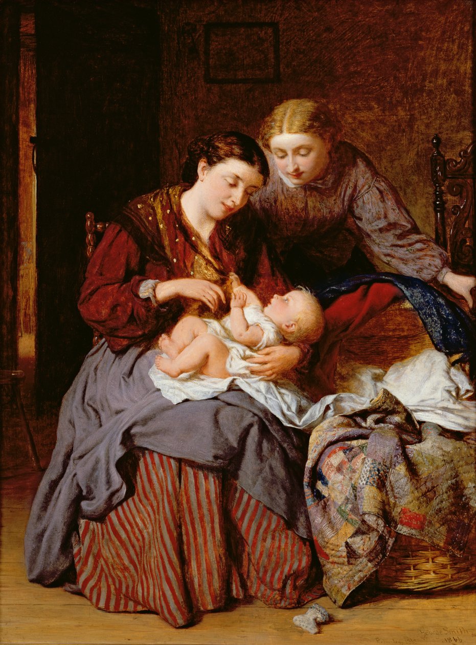 Mor og baby av George Smith