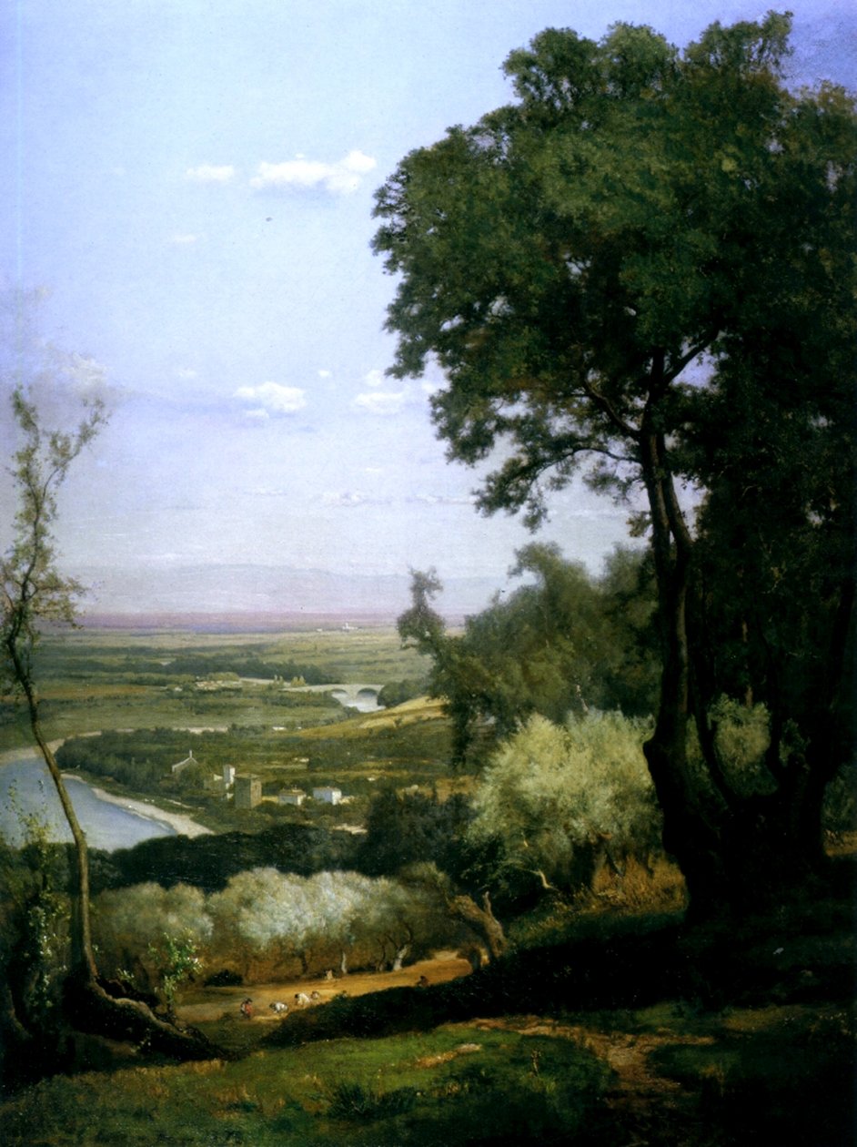 Nær Perugia, Italia, 1872 av George Inness