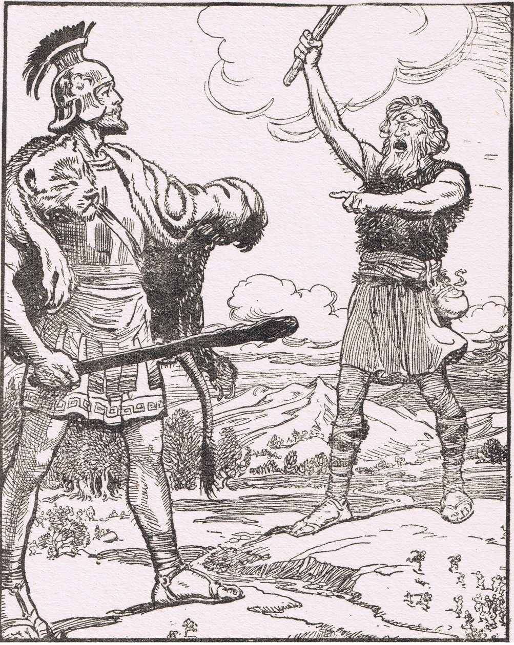Pygmeene: Hvem er du, sier jeg Roared Antaeus igjen. Hva heter du av George Soper