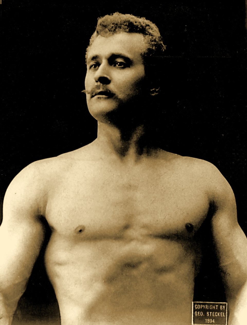 Eugen Sandow, ca. 1894 av George Steckel