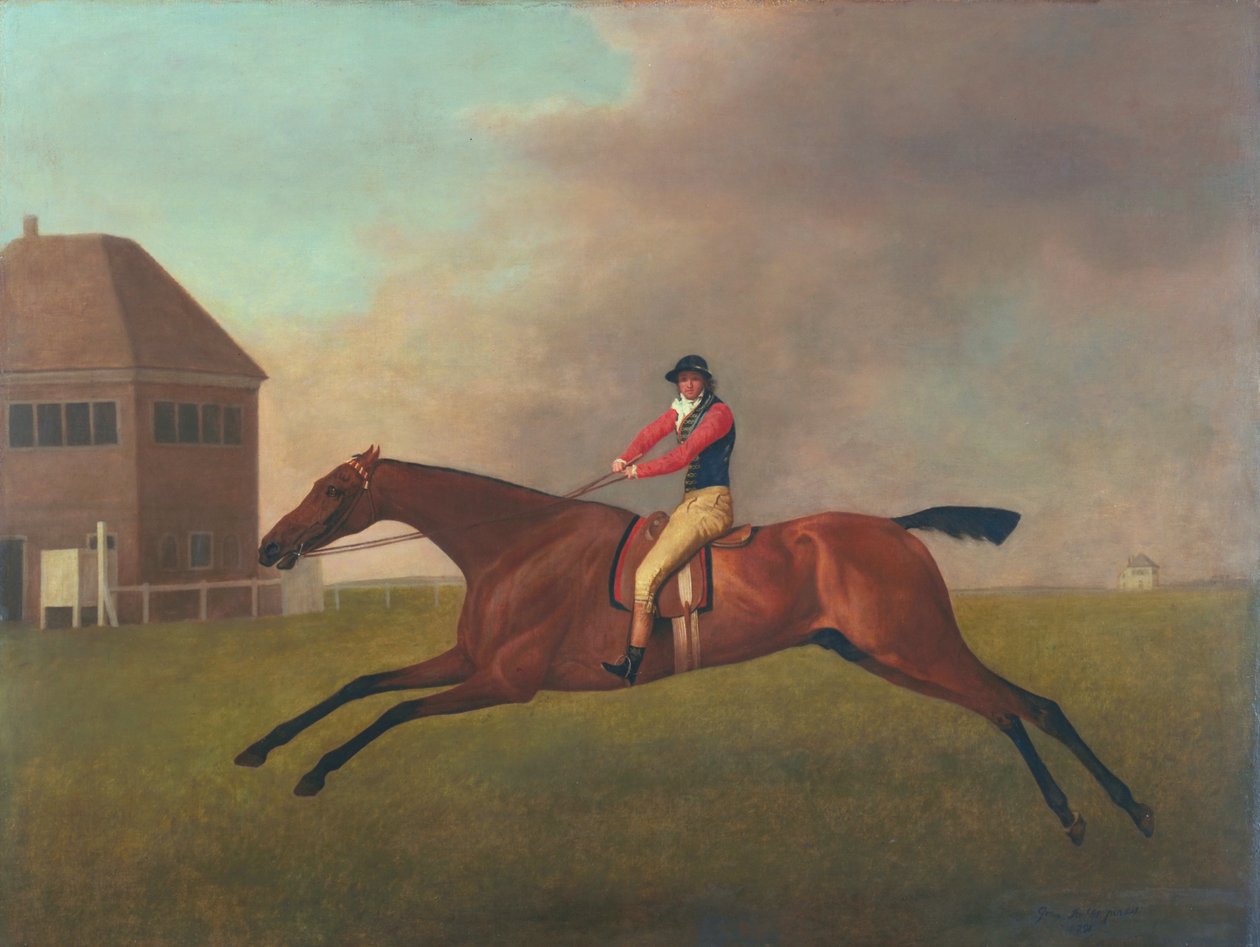 Baronet med Sam Chifney Up, 1791 av George Stubbs