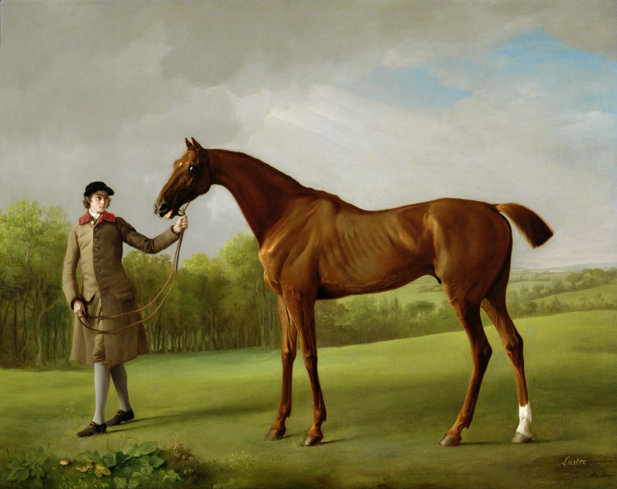 Lustre, holdt av en brudgom, c.1760-62 av George Stubbs