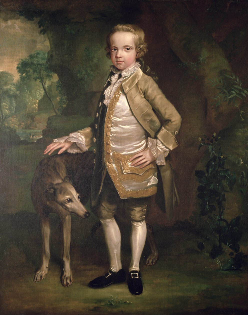 Sir John Nelthorpe, 6. Baronet som gutt av George Stubbs