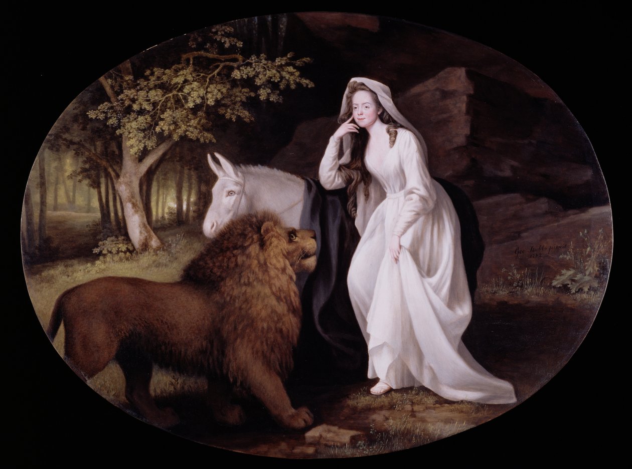 Una and the Lion (Isabella Saltonstall som Una i Spensers 